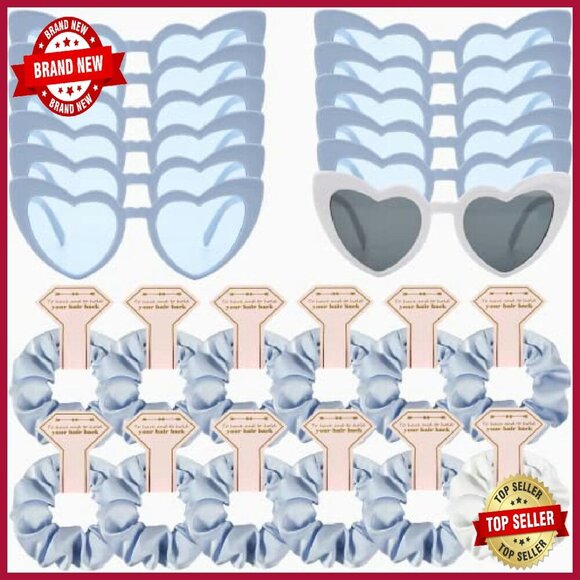 4.1 Inch Square Hair Claws Set of 12 Bridesmaid Bachelorette Accessories main image 5